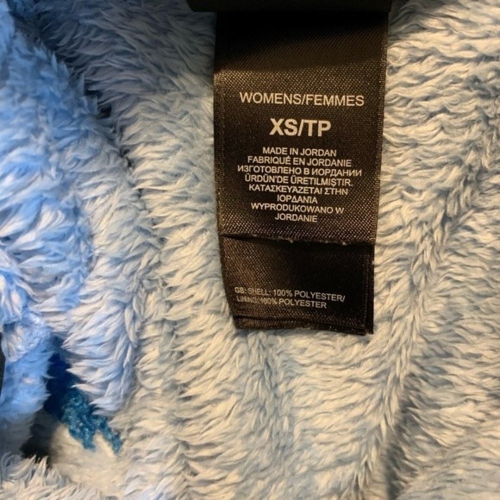 The North Face Osito Blue Jacket, Size XS - Picture 7 of 7